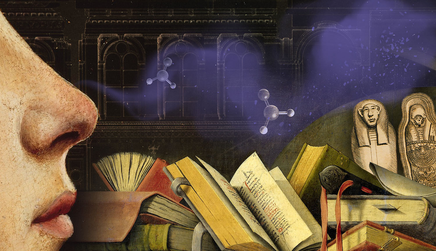 Recreating the smells of history