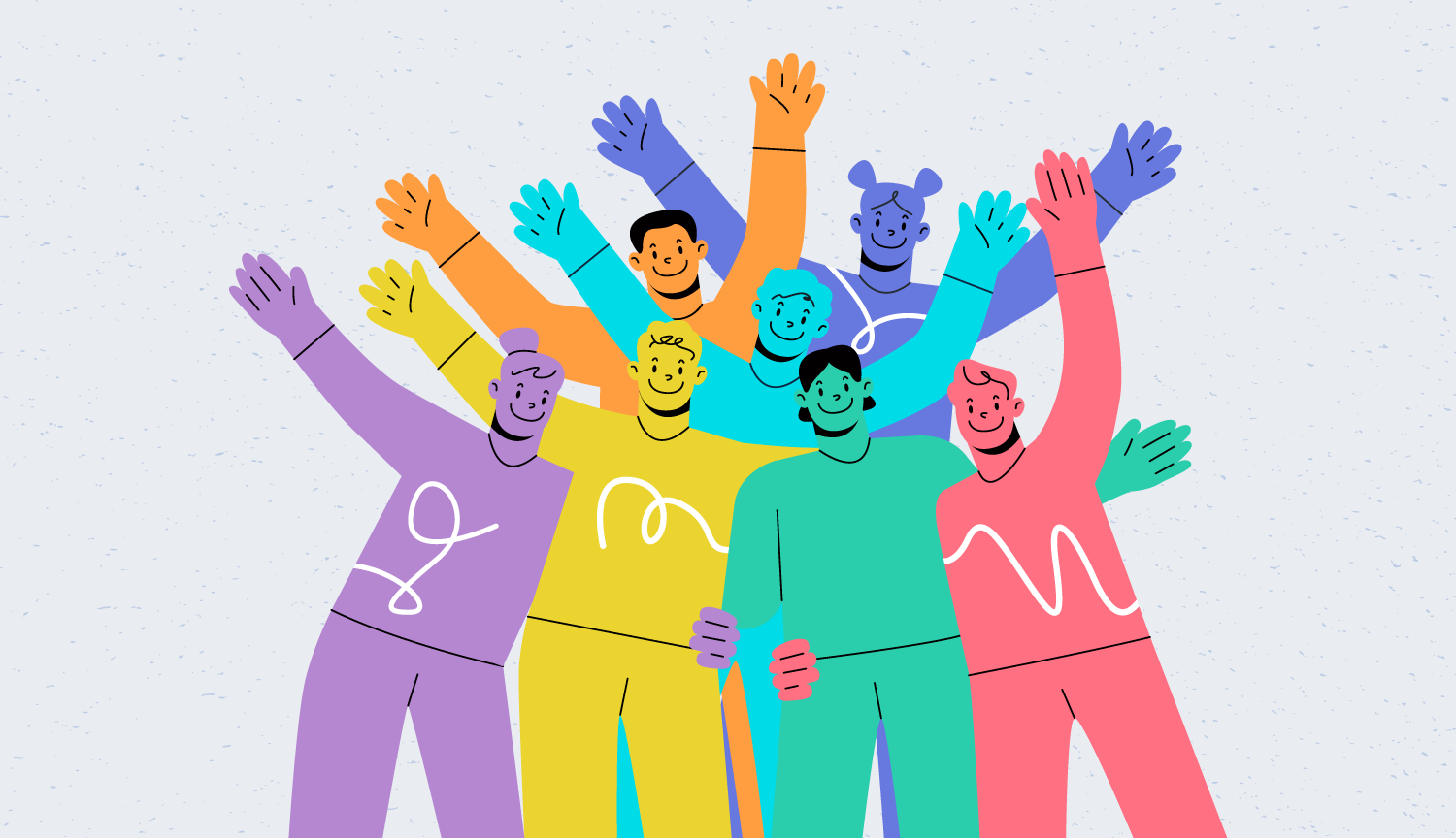 Empathy and kindness illustration